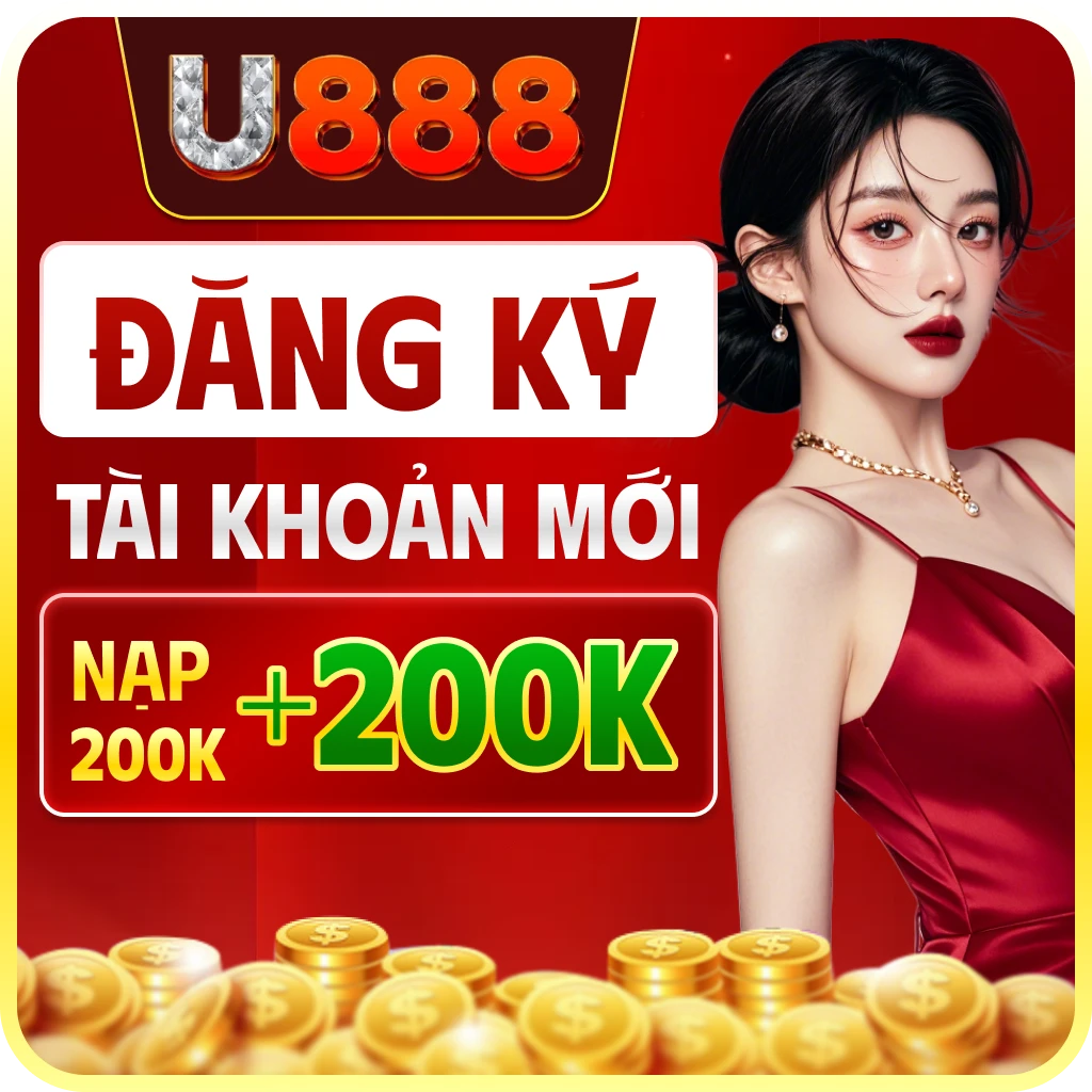 U888 đăng ký tài khoản mới nạp 200K +200K
