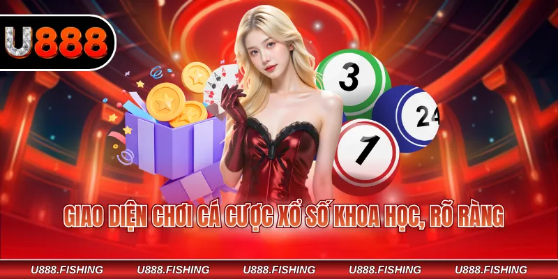 Giao diện chơi cá cược xổ số khoa học, rõ ràng